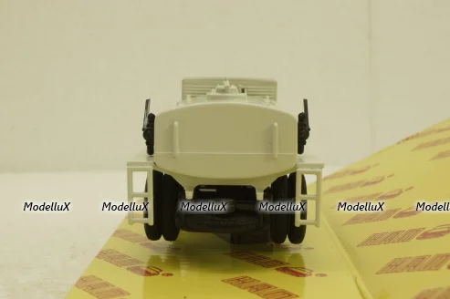 Зис-5В Б3-42М, Огнеопасно, белый, Н923, Наш Автопром 1:43