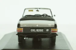 Ford Cortina MkII Crayford Convertible Black/White, Oxford 1:43