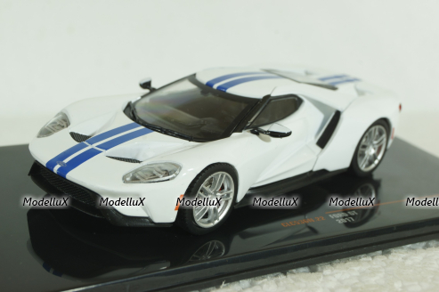 Ford GT, grey, hellcat, 2017, CLC536, IXO 1:43