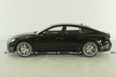 Audi RS7 Sportback (C8) 2019, black, Hongsen model 1:24