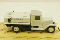 Зис-5В Б3-42М, Огнеопасно, белый, Н923, Наш Автопром 1:43