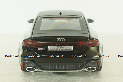 Audi RS7 Sportback (C8) 2019, black, Hongsen model 1:24