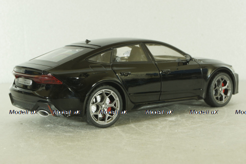 Audi RS7 Sportback (C8) 2019, black, Hongsen model 1:24