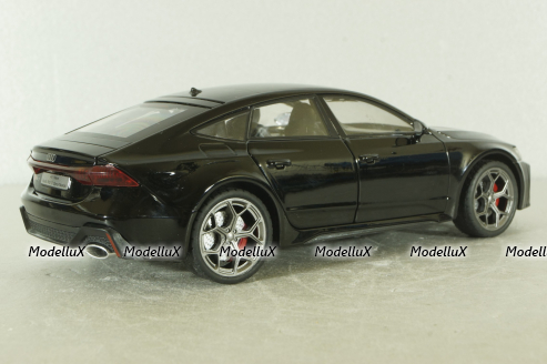 Audi RS7 Sportback (C8) 2019, black, Hongsen model 1:24