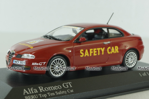 Alfa Romeo GT BERU Top Ten Safety Car 2004, red, 400120360, Minichamps 1:43