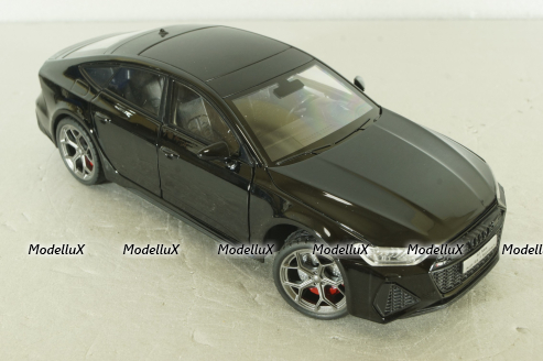 Audi RS7 Sportback (C8) 2019, black, Hongsen model 1:24