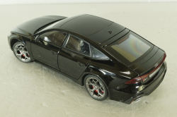 Audi RS7 Sportback (C8) 2019, black, Hongsen model 1:24