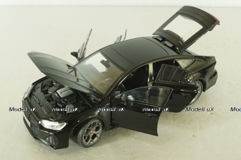 Audi RS7 Sportback (C8) 2019, black, Hongsen model 1:24