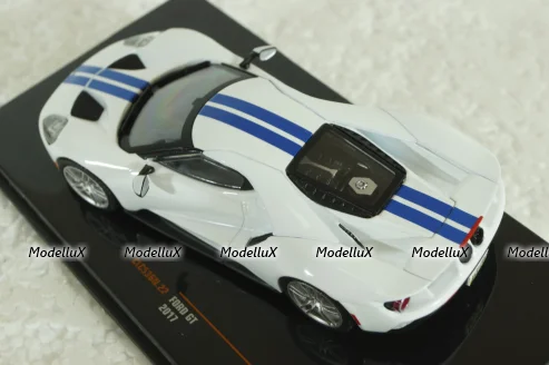 Ford GT, grey, hellcat, 2017, CLC536, IXO 1:43