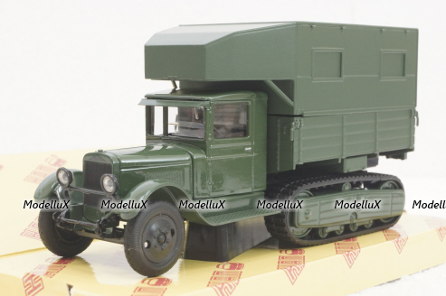 Зис-22 Парм, зеленый, Н904, Наш Автопром 1:43