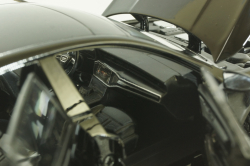 Audi RS7 Sportback (C8) 2019, black, Hongsen model 1:24