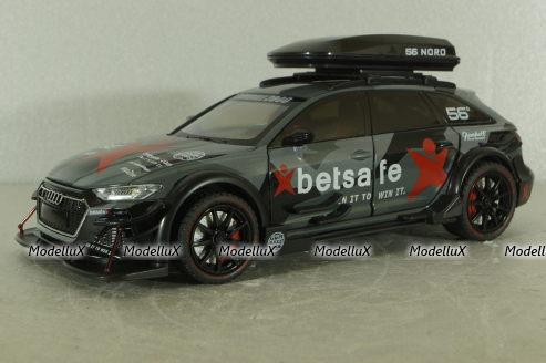 Audi RS6 Avant GT DTM Bet Safe Luggage Rack(C8) 2024, grey, 24932GR, CHE ZHI 1:24