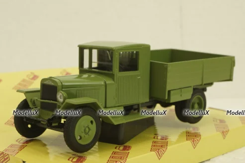 Зис-5В (1942), бортовой, зеленый, Н227, Наш Автопром 1:43