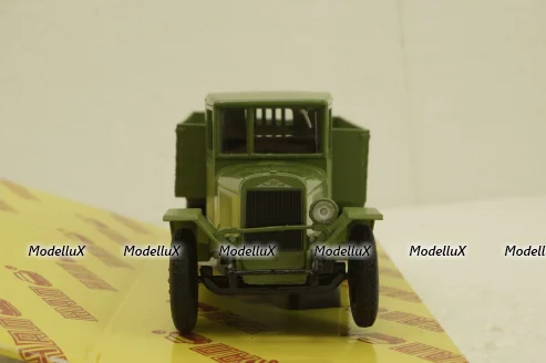 Зис-5В (1942), бортовой, зеленый, Н227, Наш Автопром 1:43