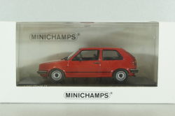 Volkswagen Golf II 1985, red, VW Golf, 943054103, Minichamps 1:43       