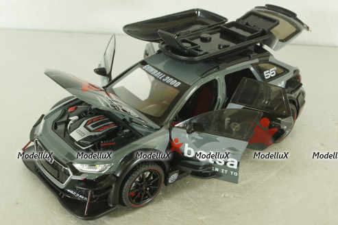 Audi RS6 Avant GT DTM Bet Safe Luggage Rack(C8) 2024, grey, 24932GR, CHE ZHI 1:24