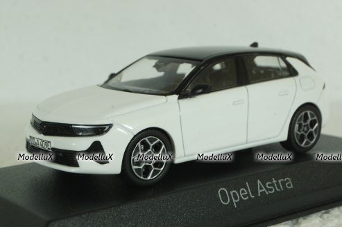 Opel Astra 2022, arctic white, 360063, Norev 1:43