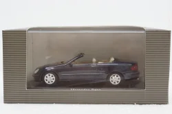 Mercedes CLK320 Cabriolet (A209) 2003 blue,  B66961967, Minichamps 1:43