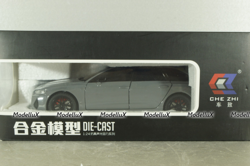 Audi RS6 Avant GT (C8) 2024, grey, 24492GR, CHE ZHI 1:24