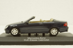 Mercedes CLK320 Cabriolet (A209) 2003 blue,  B66961967, Minichamps 1:43
