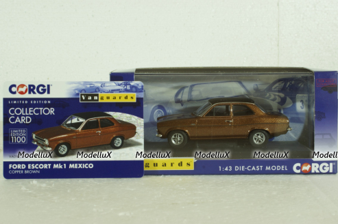 Ford Escort MKI Mexico, Vanguards 1:43