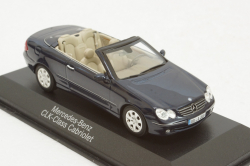 Mercedes CLK320 Cabriolet (A209) 2003 blue,  B66961967, Minichamps 1:43