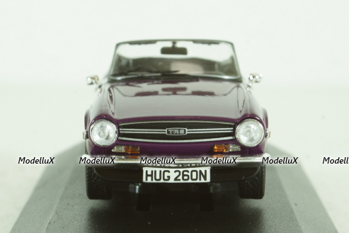Triumph TR6 purple, Vanguards 1:43