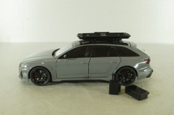 Audi RS6 Avant GT (C8) 2024, grey, 24492GR, CHE ZHI 1:24