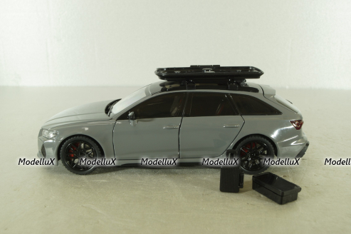 Audi RS6 Avant GT (C8) 2024, grey, 24492GR, CHE ZHI 1:24