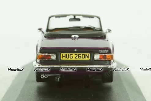 Triumph TR6 purple, Vanguards 1:43