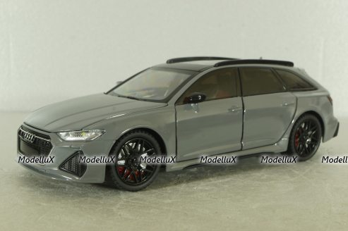 Audi RS6 Avant GT (C8) 2024, grey, 24492GR, CHE ZHI 1:24