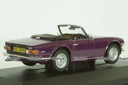 Triumph TR6 purple, Vanguards 1:43
