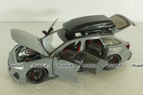 Audi RS6 Avant GT (C8) 2024, grey, 24492GR, CHE ZHI 1:24