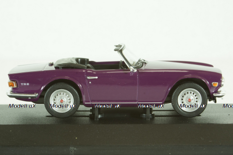 Triumph TR6 purple, Vanguards 1:43