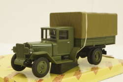 Зис-42 (5В), борт с тентом, хаки, Н222, Наш Автопром 1:43