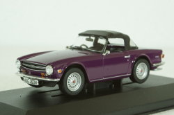 Triumph TR6 purple, Vanguards 1:43