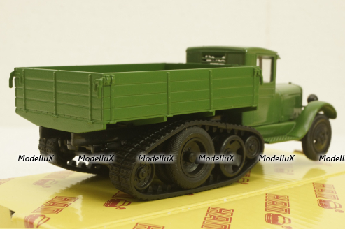Зис-35М, бортовой, зеленый, Н225, Наш Автопром 1:43