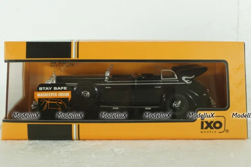 Mercedes 770K Convertible black,  CLC317N,  IXO 1:43 #2