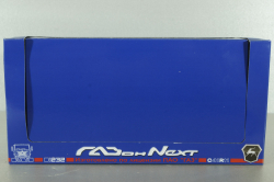 Газон NEXT C41R11 бортовой с тентом голубой/серый, в боксе, Н232, Наш Автопром 1:43 Уценка!