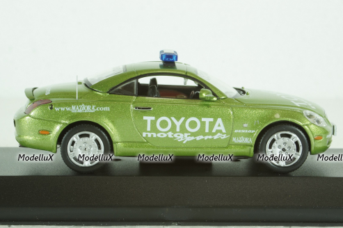 Toyota Soarer M Sports Pace Car 2004 green, 14001PC, J-Collection 1:43