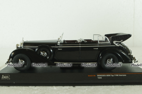 Mercedes 770K Convertible black,  CLC317N,  IXO 1:43 #2