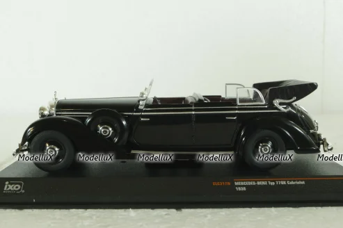 Mercedes 770K Convertible black,  CLC317N,  IXO 1:43 #2