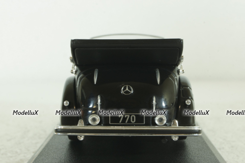 Mercedes 770K Convertible black,  CLC317N,  IXO 1:43 #2