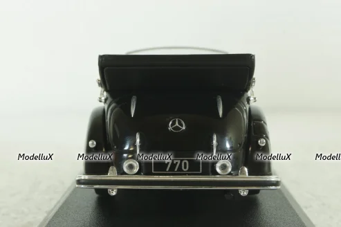 Mercedes 770K Convertible black,  CLC317N,  IXO 1:43 #2