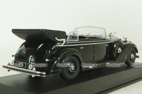 Mercedes 770K Convertible black,  CLC317N,  IXO 1:43 #2