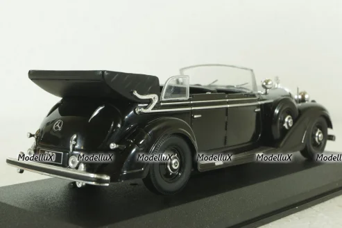 Mercedes 770K Convertible black,  CLC317N,  IXO 1:43 #2