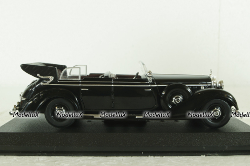 Mercedes 770K Convertible black,  CLC317N,  IXO 1:43 #2