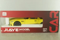 Mercedes AMG GT Coupe 2022, yellow, Jiaye model, 1:22
