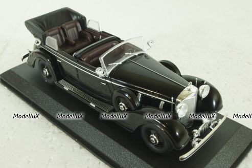Mercedes 770K Convertible black,  CLC317N,  IXO 1:43 #2