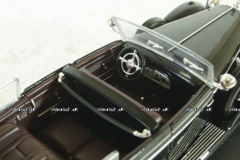 Mercedes 770K Convertible black,  CLC317N,  IXO 1:43 #2